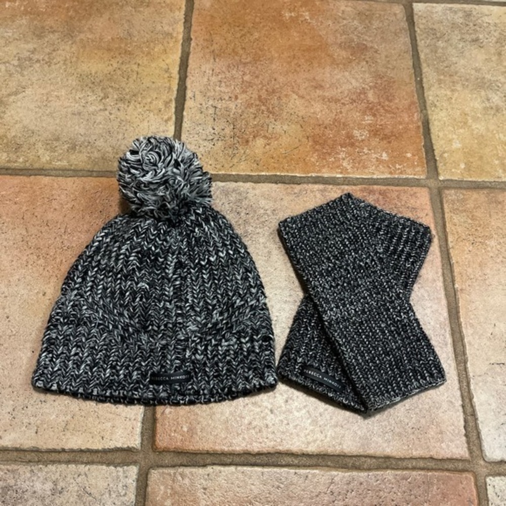 Rebecca minkoff beanie glove set